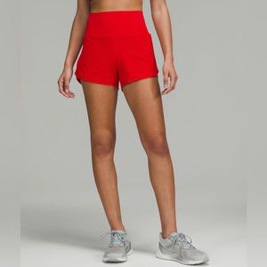 Like New Red Lululemon Shorts